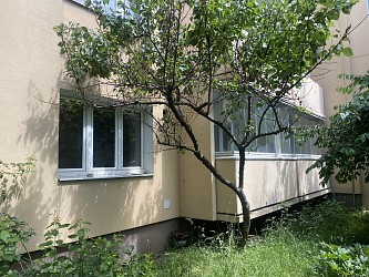 Byt 2+1 v Brně Černých Polích s výhledem do zahrady